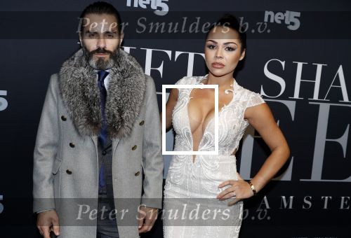 Amsterdam 6 februari 2018
Premiere 50 shades Freed in Tuschinski. Amanda Balk met vriend