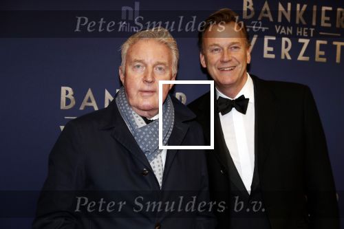 Amsterdam 5 maart 2018
Premiere bankier van het verzet in het de Lemar theater. Andre v Duin met partner Martin