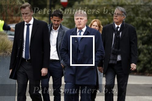 Leusden 6 maart 2018
Crematie Mies Bouwman in crematorium Leusden. Andre v Duin en Martin