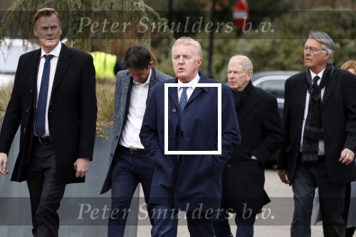 Leusden 6 maart 2018
Crematie Mies Bouwman in crematorium Leusden. Andre v Duin en Martin