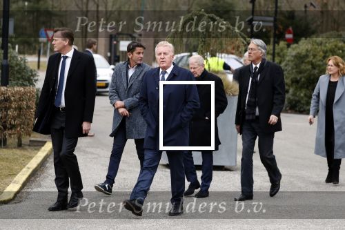 Leusden 6 maart 2018
Crematie Mies Bouwman in crematorium Leusden. Andre v Duin en Martin