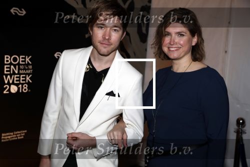Amsterdam 9 maart 2018 
Boekenbal 2018 in de schouwburg van Amsterdam.
Angela de Jongh
