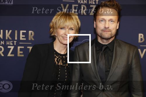Amsterdam 5 maart 2018
Premiere bankier van het verzet in het de Lemar theater. Anita Witzier met man