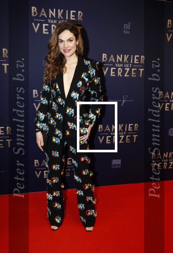 Amsterdam 5 maart 2018
Premiere bankier van het verzet in het de Lemar theater. Benja Bruining met vriendin Anna Drijver