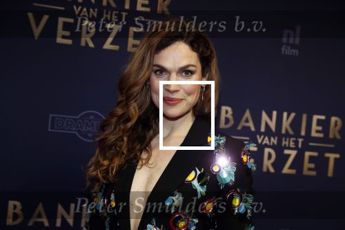 Amsterdam 5 maart 2018
Premiere bankier van het verzet in het de Lemar theater. Benja Bruining met vriendin Anna Drijver