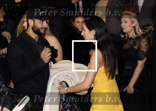 Amsterdam 6 februari 2018
Premiere 50 shades Freed in Tuschinski. Anna Nooshin vriend Danny Roumimper