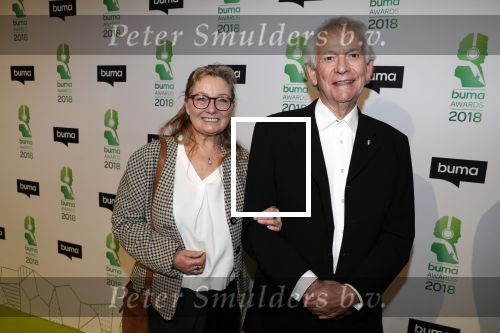 Amsterdam 5 maart 2018 
Buma prijzen in theater Amsterdam. Arnold Muhren met partner