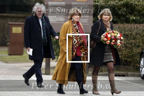 Leusden 6 maart 2018
Crematie Mies Bouwman in crematorium Leusden. Astrid Engels