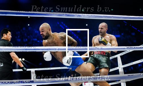 Rotterdam 03-03-2018 
Badr Harie vs Hesdy Gerges - GLORY 51 SuperFight