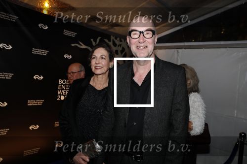 Amsterdam 9 maart 2018 
Boekenbal 2018 in de schouwburg van Amsterdam
Bart Chabot met partner