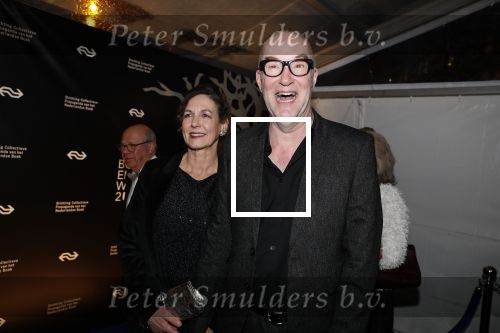 Amsterdam 9 maart 2018 
Boekenbal 2018 in de schouwburg van Amsterdam
Bart Chabot met partner