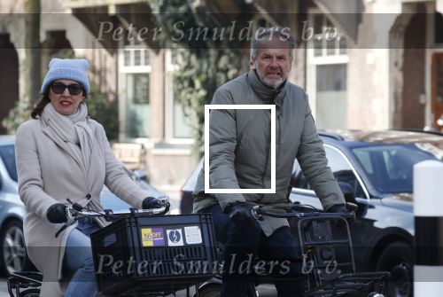 Amsterdam 18 februari 2018
Bert Kuizenga met zijn vrouw op de fiets in Amsterdam zuid