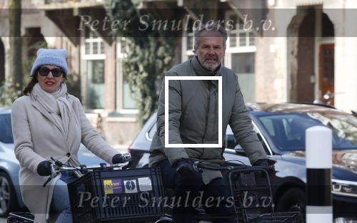 Amsterdam 18 februari 2018
Bert Kuizenga met zijn vrouw op de fiets in Amsterdam zuid