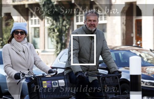 Amsterdam 18 februari 2018
Bert Kuizenga met zijn vrouw op de fiets in Amsterdam zuid