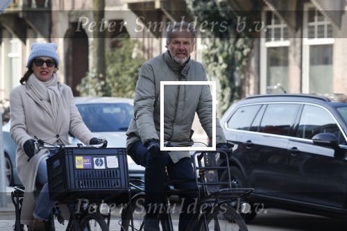 Amsterdam 18 februari 2018
Bert Kuizenga met zijn vrouw op de fiets in Amsterdam zuid