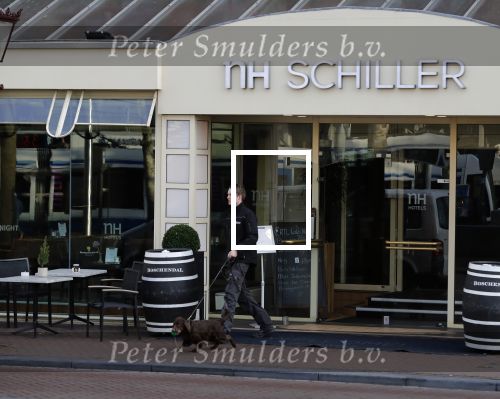 Amsterdam 6 maart 2018
Beveiliging met honden bij opbames RTL Late night in NH hotel Schiller