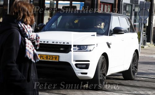 Amsterdam 24 februari 2018
Rapper Boef met zijn Range Rover in Amsterdam
