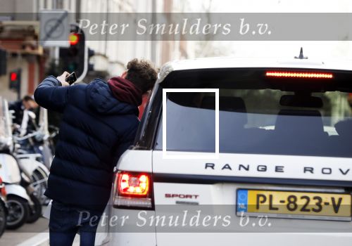 Amsterdam 24 februari 2018
Rapper Boef met zijn Range Rover in Amsterdam