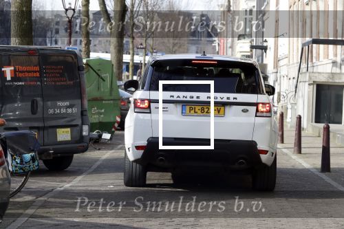 Amsterdam 24 februari 2018
Rapper Boef met zijn Range Rover in Amsterdam