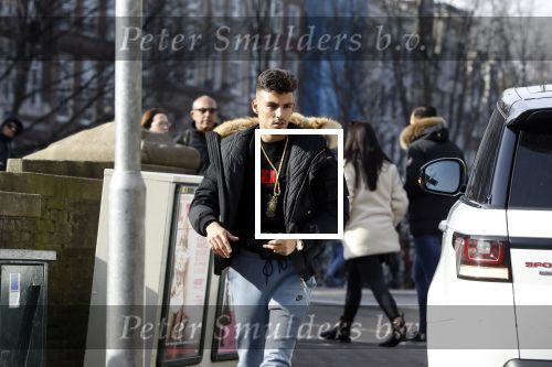 Amsterdam 24 februari 2018
Rapper Boef met zijn Range Rover in Amsterdam