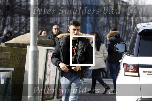 Amsterdam 24 februari 2018
Rapper Boef met zijn Range Rover in Amsterdam