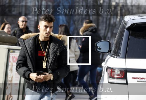 Amsterdam 24 februari 2018
Rapper Boef met zijn Range Rover in Amsterdam