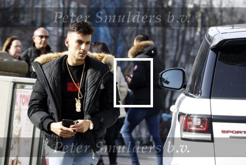 Amsterdam 24 februari 2018
Rapper Boef met zijn Range Rover in Amsterdam