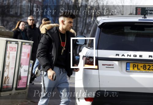 Amsterdam 24 februari 2018
Rapper Boef met zijn Range Rover in Amsterdam