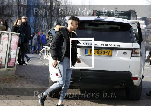 Amsterdam 24 februari 2018
Rapper Boef met zijn Range Rover in Amsterdam