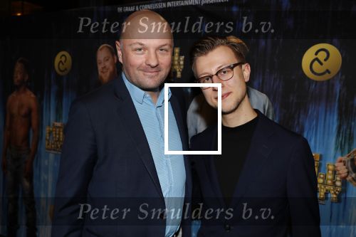 Amsterdam 5 februari 2018
Premiere van the full monty in het nieuwe de la mar theater. Boris v d Ham met vriend