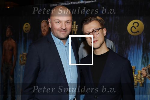 Amsterdam 5 februari 2018
Premiere van the full monty in het nieuwe de la mar theater. Boris v d Ham met vriend