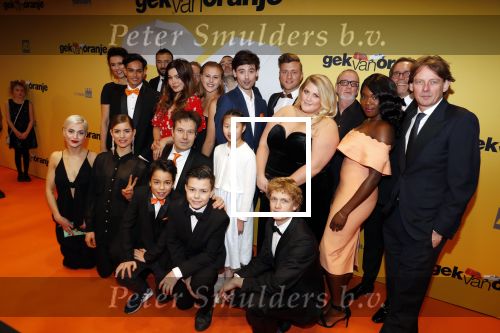 Amsterdam 12 februari 2018
Premiere Gek van Oranje in Tuschinski. cast