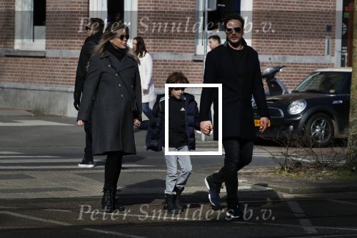 Amsterdam 4 maart 2018
Chantal Janzen zwanger met man Marco en zoontje James