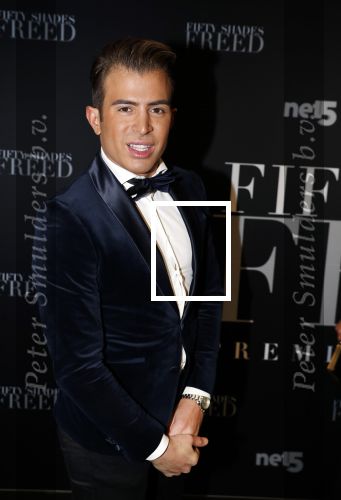 Amsterdam 6 februari 2018
Premiere 50 shades Freed in Tuschinski. Chiel harten