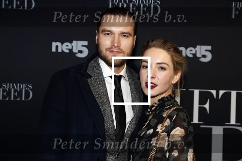 Amsterdam 6 februari 2018
Premiere 50 shades Freed in Tuschinski. Claire Simons met vriend