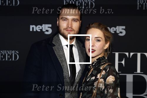 Amsterdam 6 februari 2018
Premiere 50 shades Freed in Tuschinski. Claire Simons met vriend