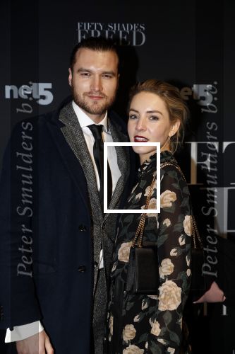 Amsterdam 6 februari 2018
Premiere 50 shades Freed in Tuschinski. Claire Simons met vriend