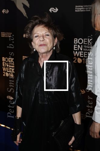 Amsterdam 9 maart 2018 
Boekenbal 2018 in de schouwburg van Amsterdam. Connie Palmen