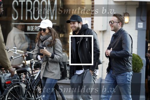 Amsterdam 18 februari 2018 
Daley Blind met zijn vriendin Candy-Rae Fleur. Ze zaten op terras en gingen daarna naar hun huis in Amsterdam zuid