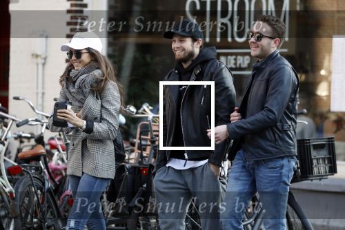 Amsterdam 18 februari 2018 
Daley Blind met zijn vriendin Candy-Rae Fleur. Ze zaten op terras en gingen daarna naar hun huis in Amsterdam zuid