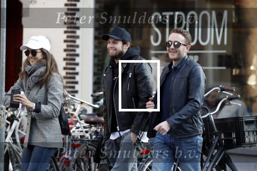 Amsterdam 18 februari 2018 
Daley Blind met zijn vriendin Candy-Rae Fleur. Ze zaten op terras en gingen daarna naar hun huis in Amsterdam zuid
