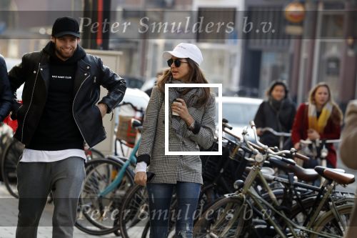 Amsterdam 18 februari 2018 
Daley Blind met zijn vriendin Candy-Rae Fleur. Ze zaten op terras en gingen daarna naar hun huis in Amsterdam zuid