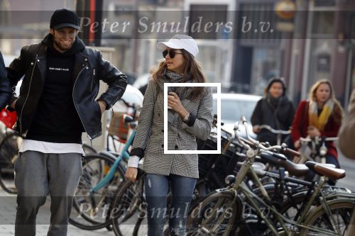 Amsterdam 18 februari 2018 
Daley Blind met zijn vriendin Candy-Rae Fleur. Ze zaten op terras en gingen daarna naar hun huis in Amsterdam zuid