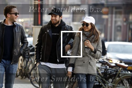 Amsterdam 18 februari 2018 
Daley Blind met zijn vriendin Candy-Rae Fleur. Ze zaten op terras en gingen daarna naar hun huis in Amsterdam zuid