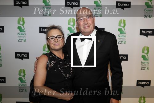 Amsterdam 5 maart 2018 
Buma prijzen in theater Amsterdam. Daniel Dekker met partner