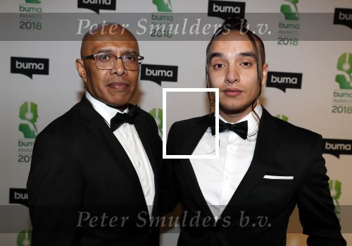 Amsterdam 5 maart 2018 
Buma prijzen in theater Amsterdam. Daniel Tuparia met vader