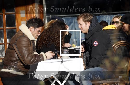 Amsterdam 7 februari 2018  
Robert de Hoog en Daniel de Ridder op terras