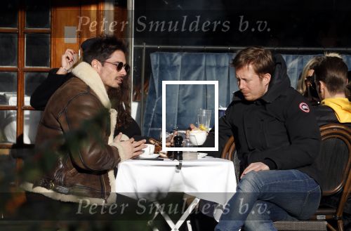 Amsterdam 7 februari 2018  
Robert de Hoog en Daniel de Ridder op terras
