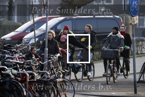 Amsterdam 21 februari 2018
Doutzen Kroes met haar man Sunnery james en hun kinderen