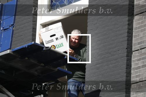 Amsterdam 12 maart 2018
Dries en Honoria Roelvink  verhuizen naar hun nieuwe appartement op de pc Hooftstraat